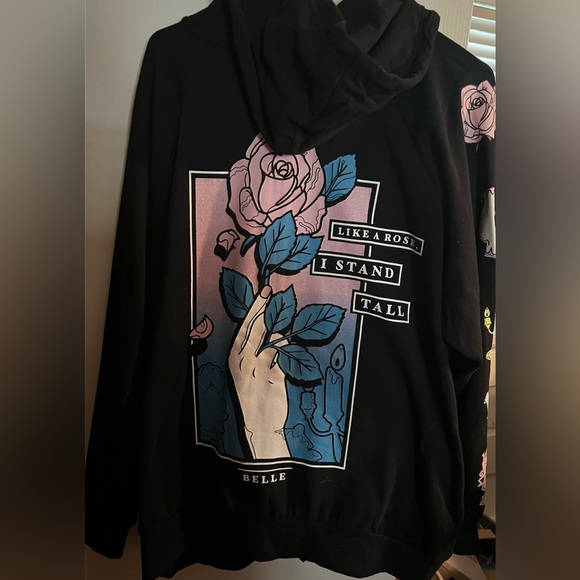 NWT Torrid Beauty and the beast zip up hoodie and leggings set size 3 - Picture 8 of 8